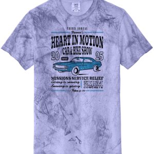 Heart in Motion 2025 Front of Tee